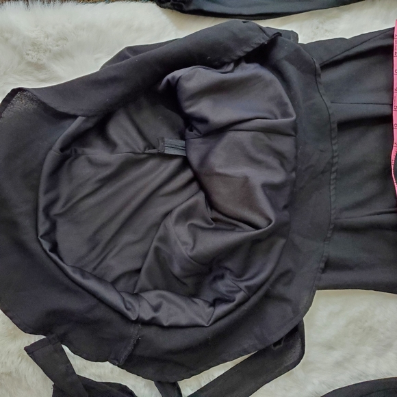 Princess Polly Villa Faux Wrap Mini Little Black Dress - Picture 12 of 15